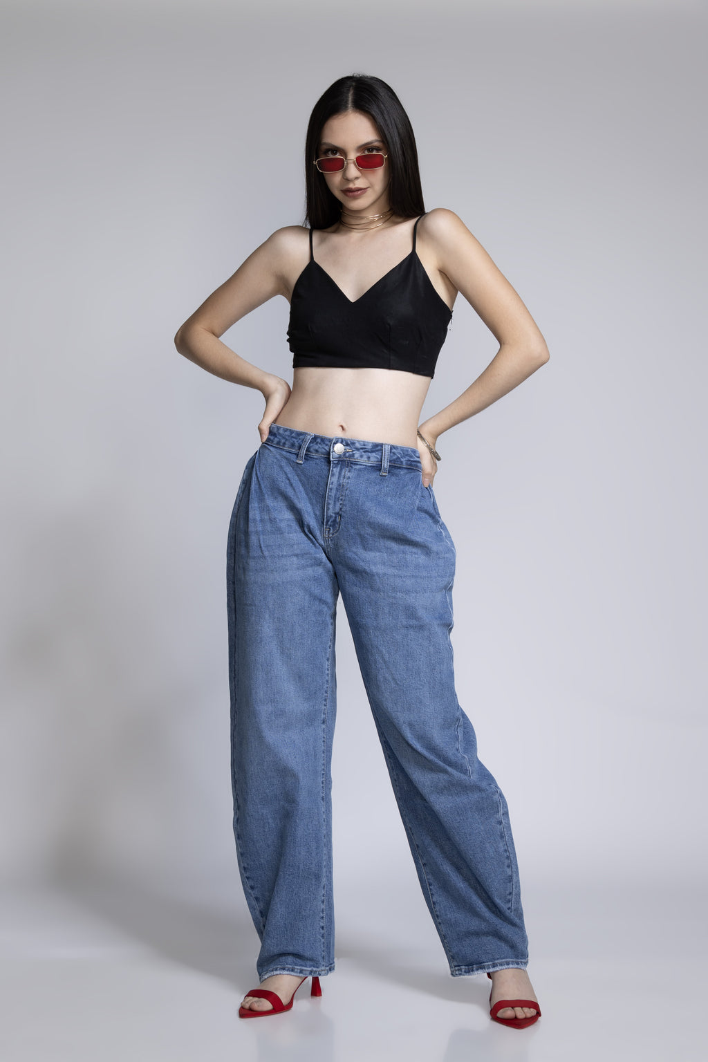 Jean Baggy Fit – Azul Medio OL-608