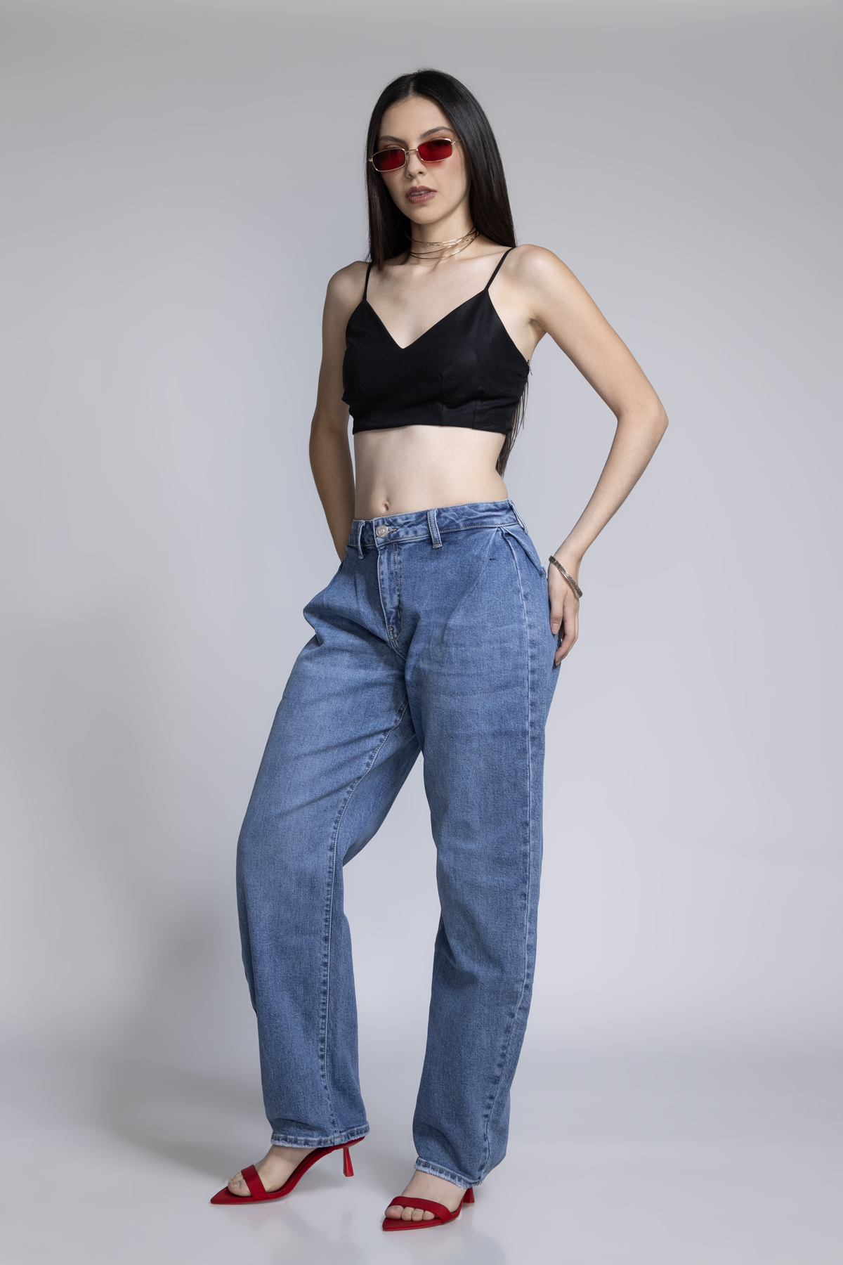 Jean Baggy Fit – Azul Medio OL-608