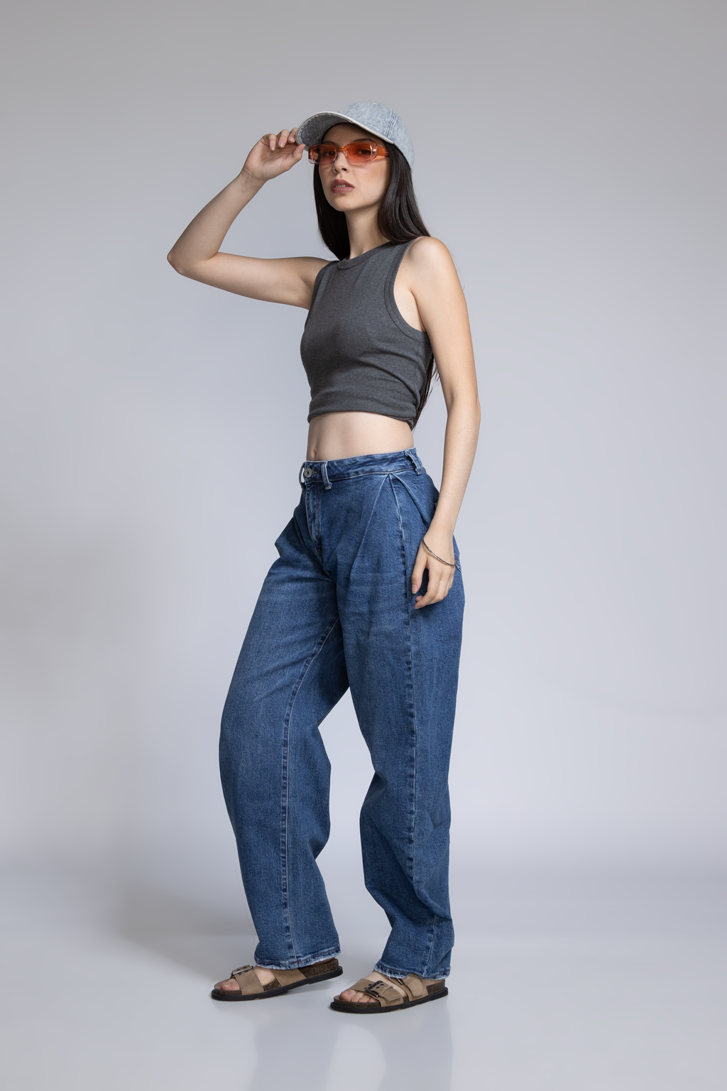 Jean Baggy Fit – Azul Índigo