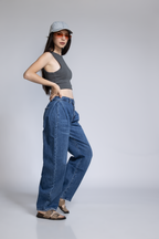 Jean Baggy Fit – Azul Índigo