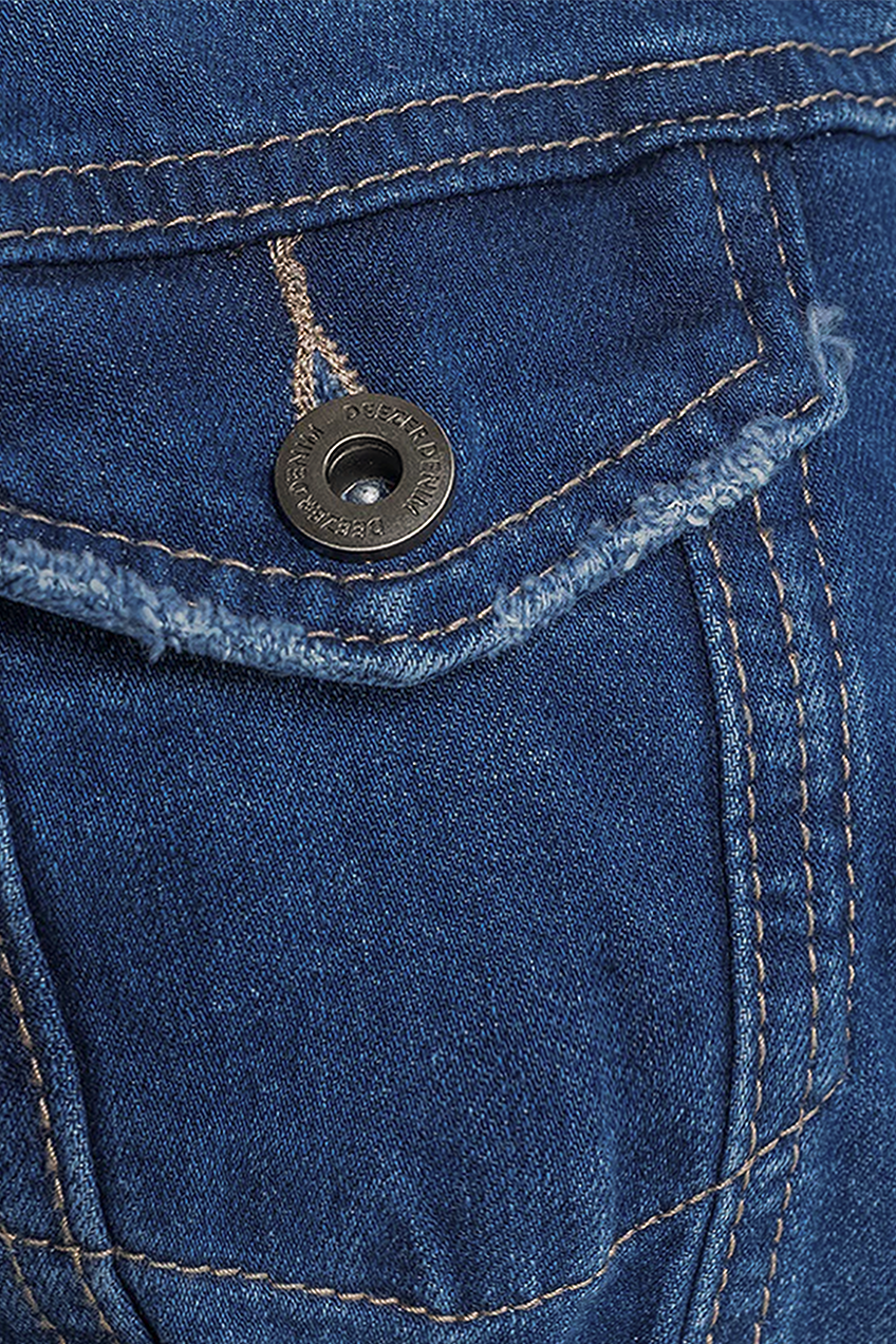 CHAQUETA DENIM AZUL OCEAN - BASICS