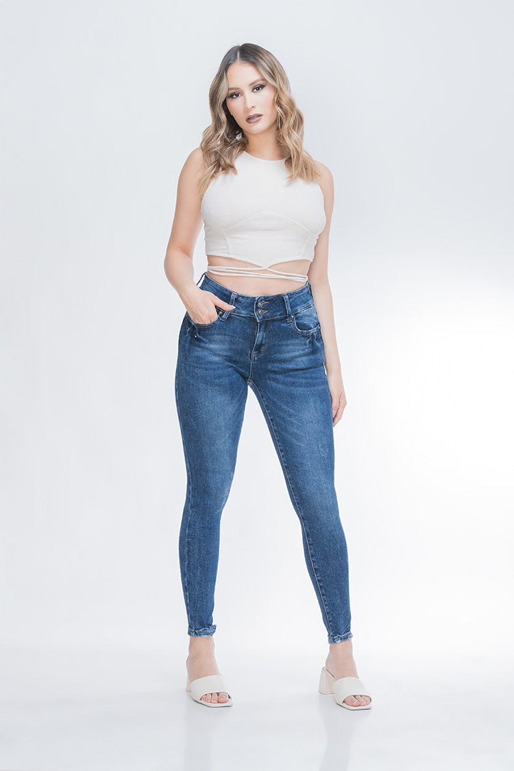 Jeans Skinny Fit Corte Colombiano - Estilo y Sensualidad
