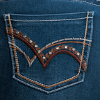 JEANS BOOTCUT AZUL CURVY - ESSENTIAL