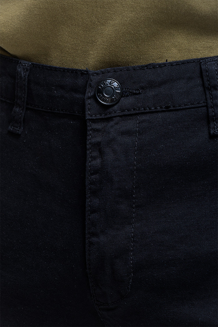 Pantalón Slim Gabardina Negro - Estilo Urbano y Versátil
