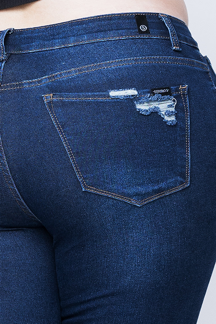 JEANS SKINNY CURVY ROTO - TRENDY