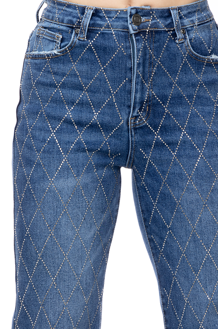 JEANS STRAIGHT DIAMOND - FASHION