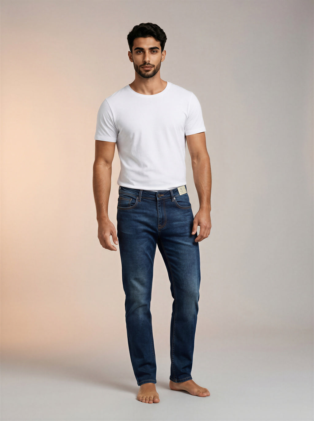 Jeans Slim Azul marino para Caballero