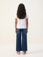 Jeans Wide leg Azul Marino Niña
