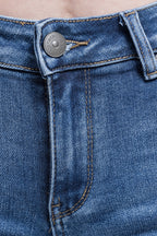 Short Mezclilla Azul con Rotos - Actitud y Estilo