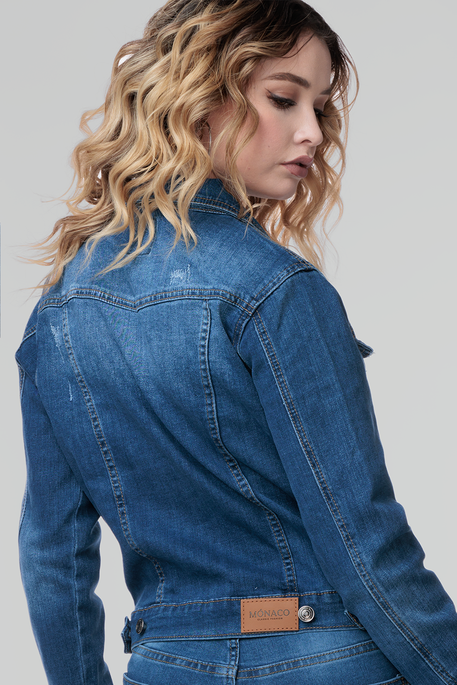 CHAMARRA TRUCKER MARINO - CLASSICS