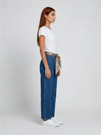 Jean Curved Strass – Azul Clásico
