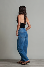 JEAN BARREL TIRO MEDIO - BASICS