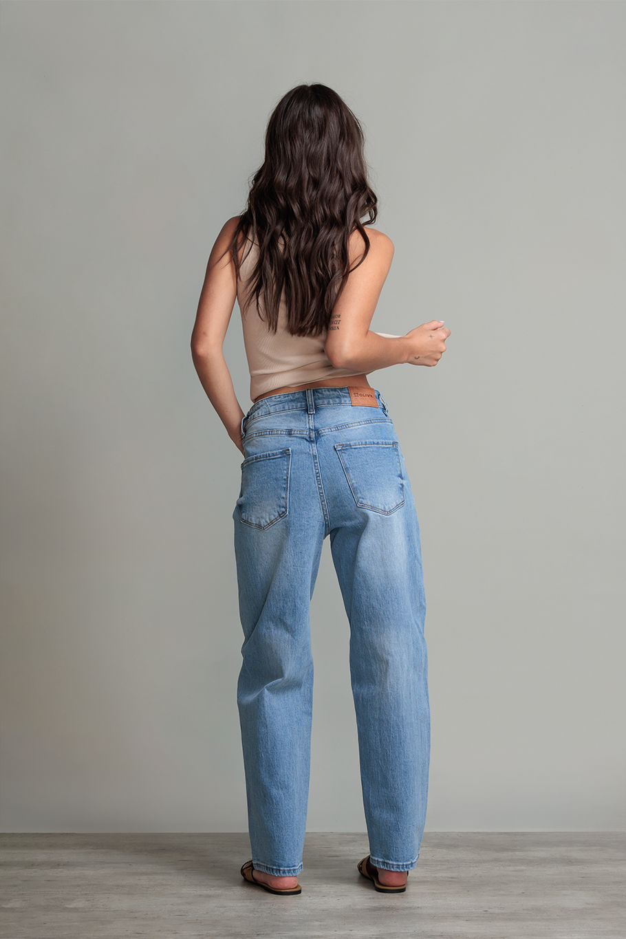 JEANS BARREL ICE - BASICS