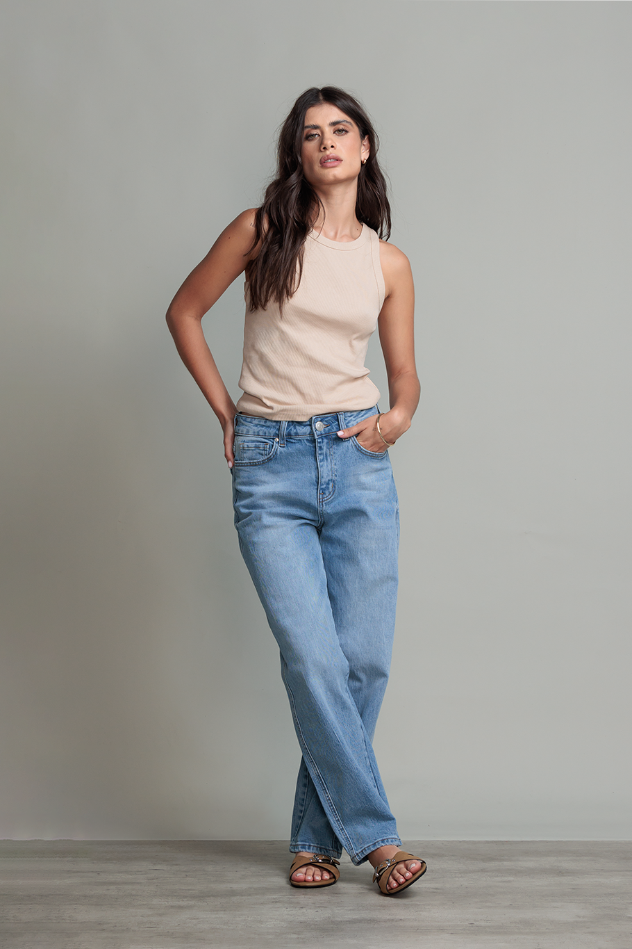 JEANS BARREL ICE - BASICS