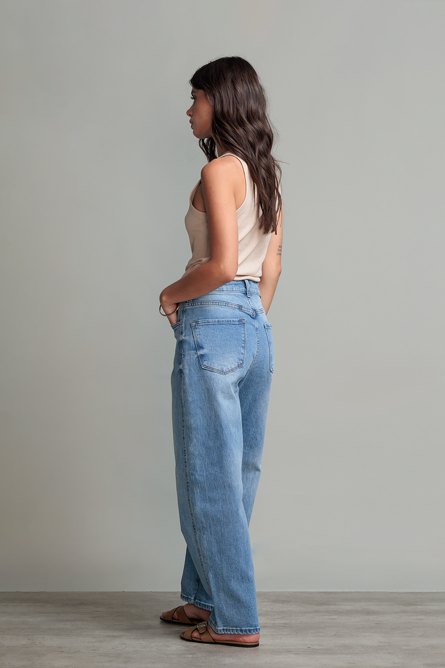 JEANS BARREL ICE - BASICS