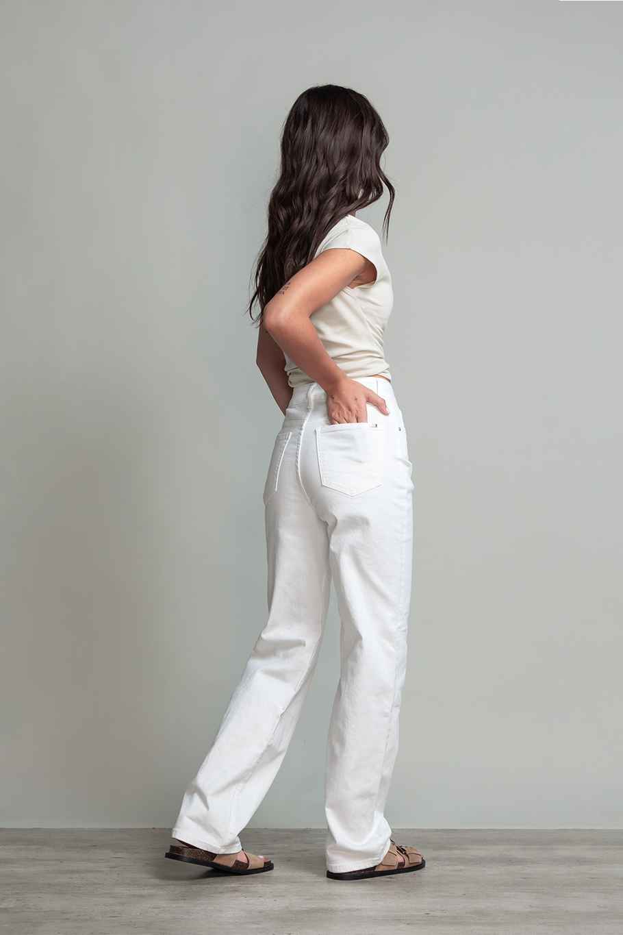 STRAIGHT FIT BLANCO - BASICS