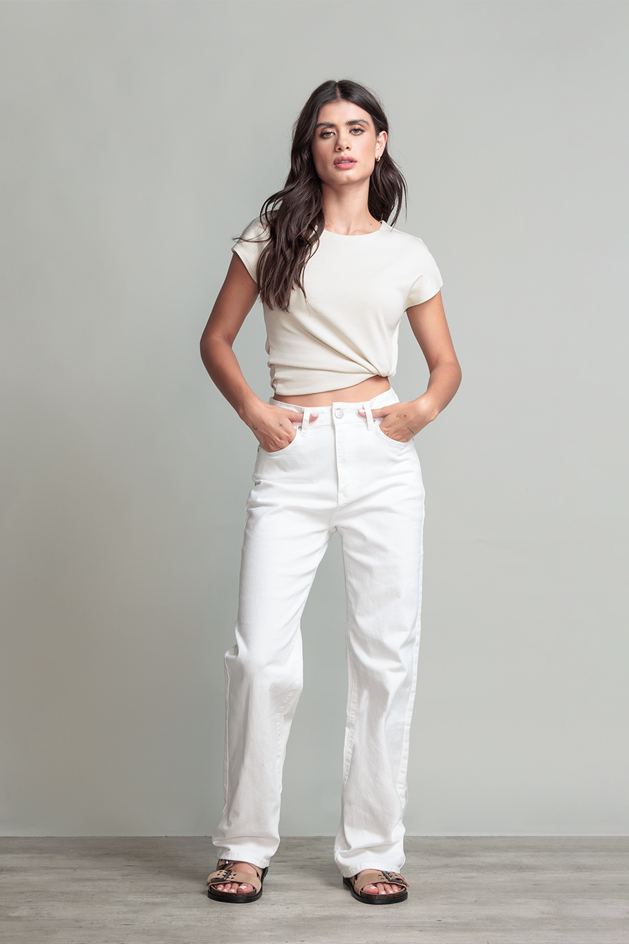 STRAIGHT FIT BLANCO - BASICS