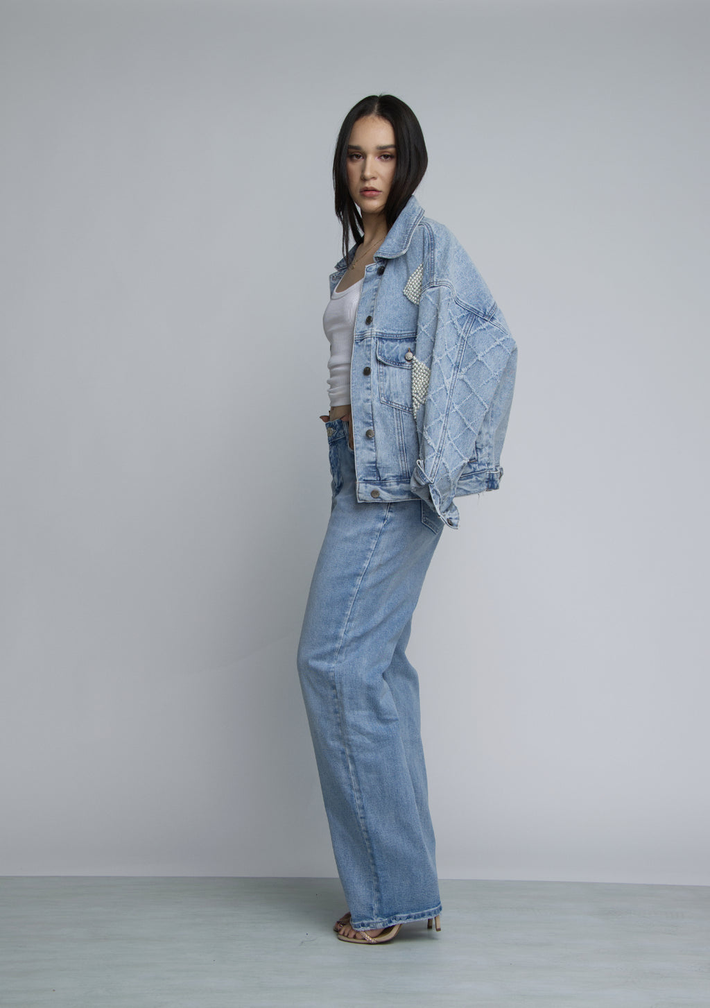 JEAN STRAIGHT LEG - AZUL ICE