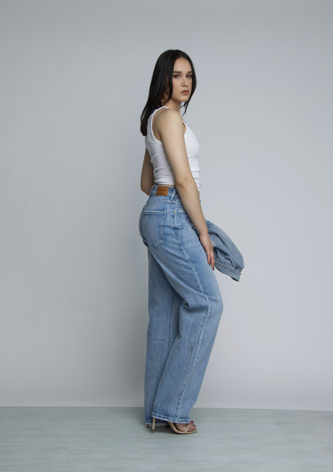 JEAN STRAIGHT LEG - AZUL ICE