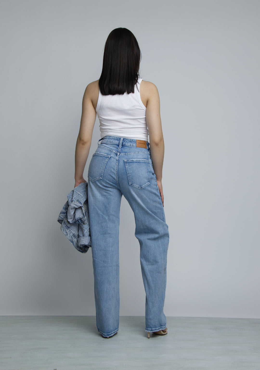 JEAN STRAIGHT LEG - AZUL ICE