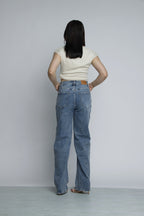 JEAN STRAIGHT LEG - AZUL STONE