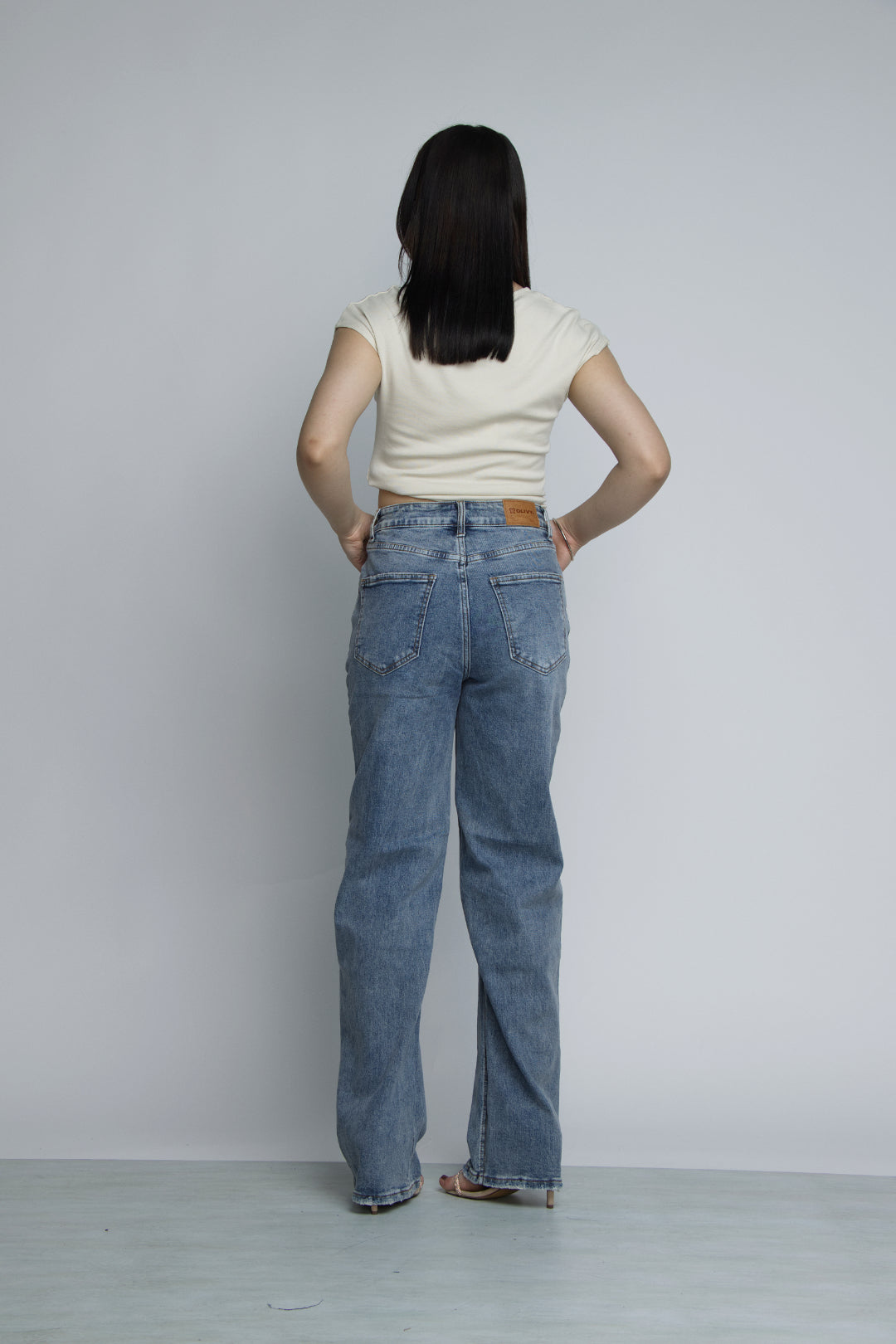 JEAN STRAIGHT LEG - AZUL STONE