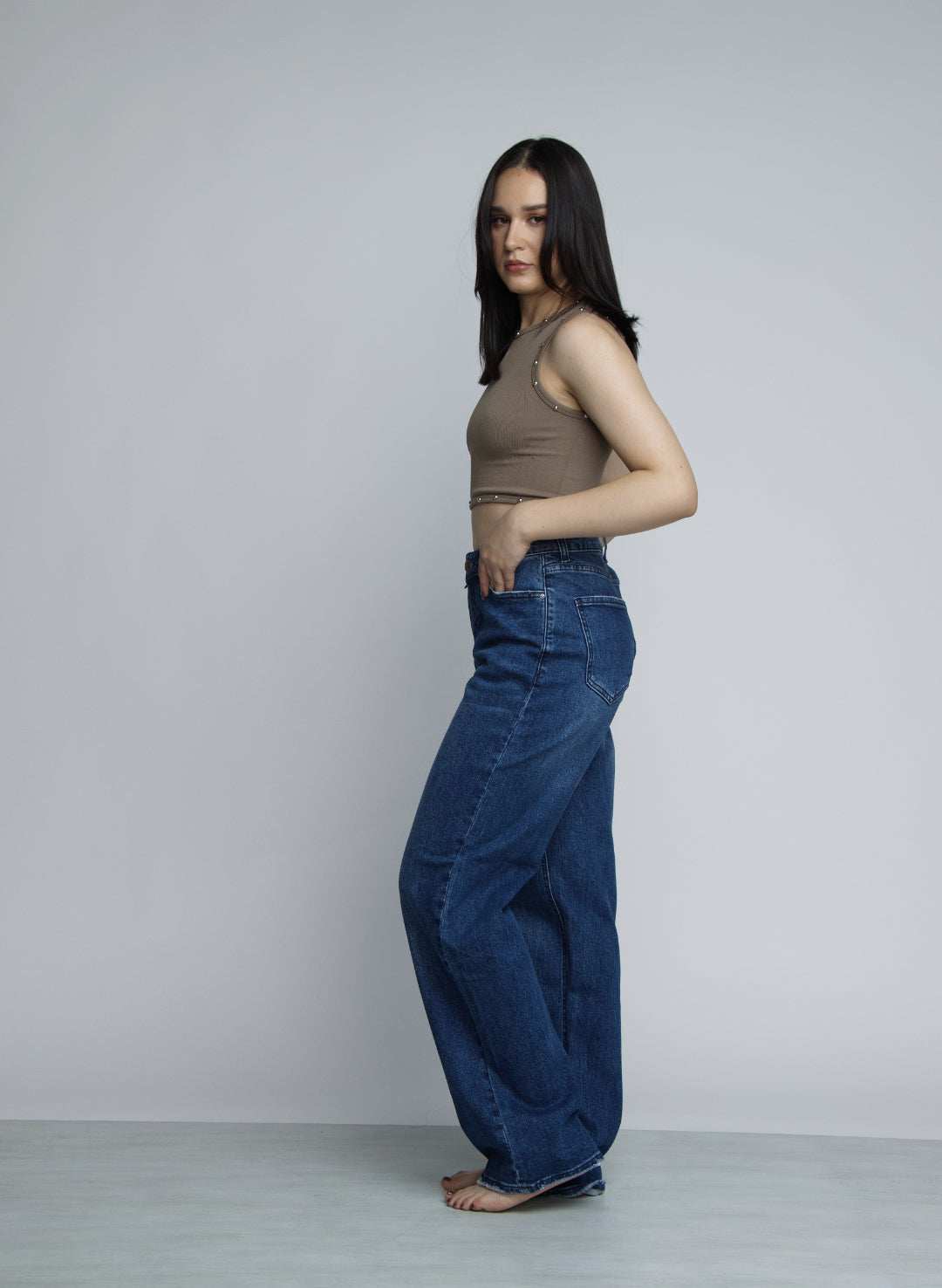 JEAN STRAIGHT LEG - AZUL ÍNDIGO