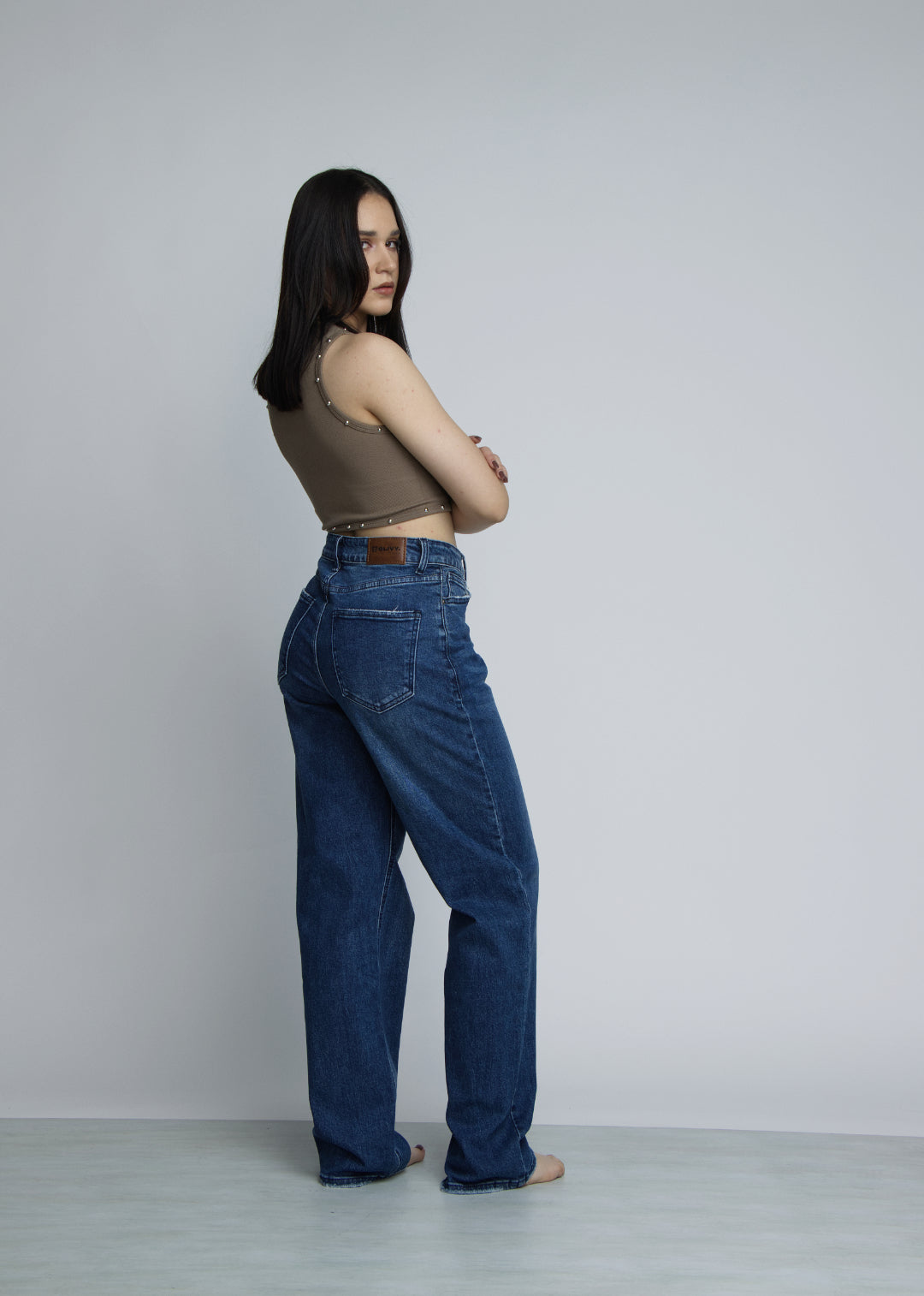 JEAN STRAIGHT LEG - AZUL ÍNDIGO