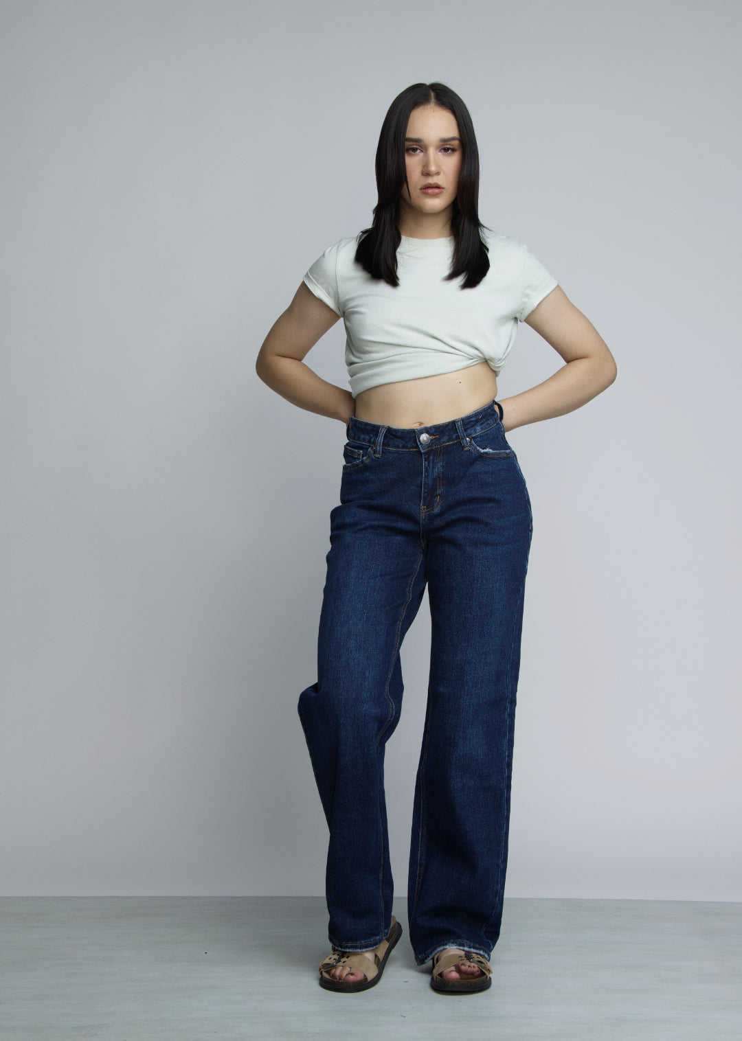 JEAN STRAIGHT LEG - AZUL OSCURO