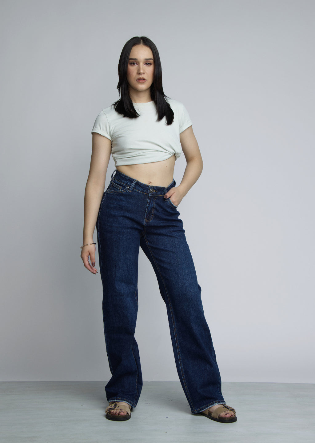 JEAN STRAIGHT LEG - AZUL OSCURO