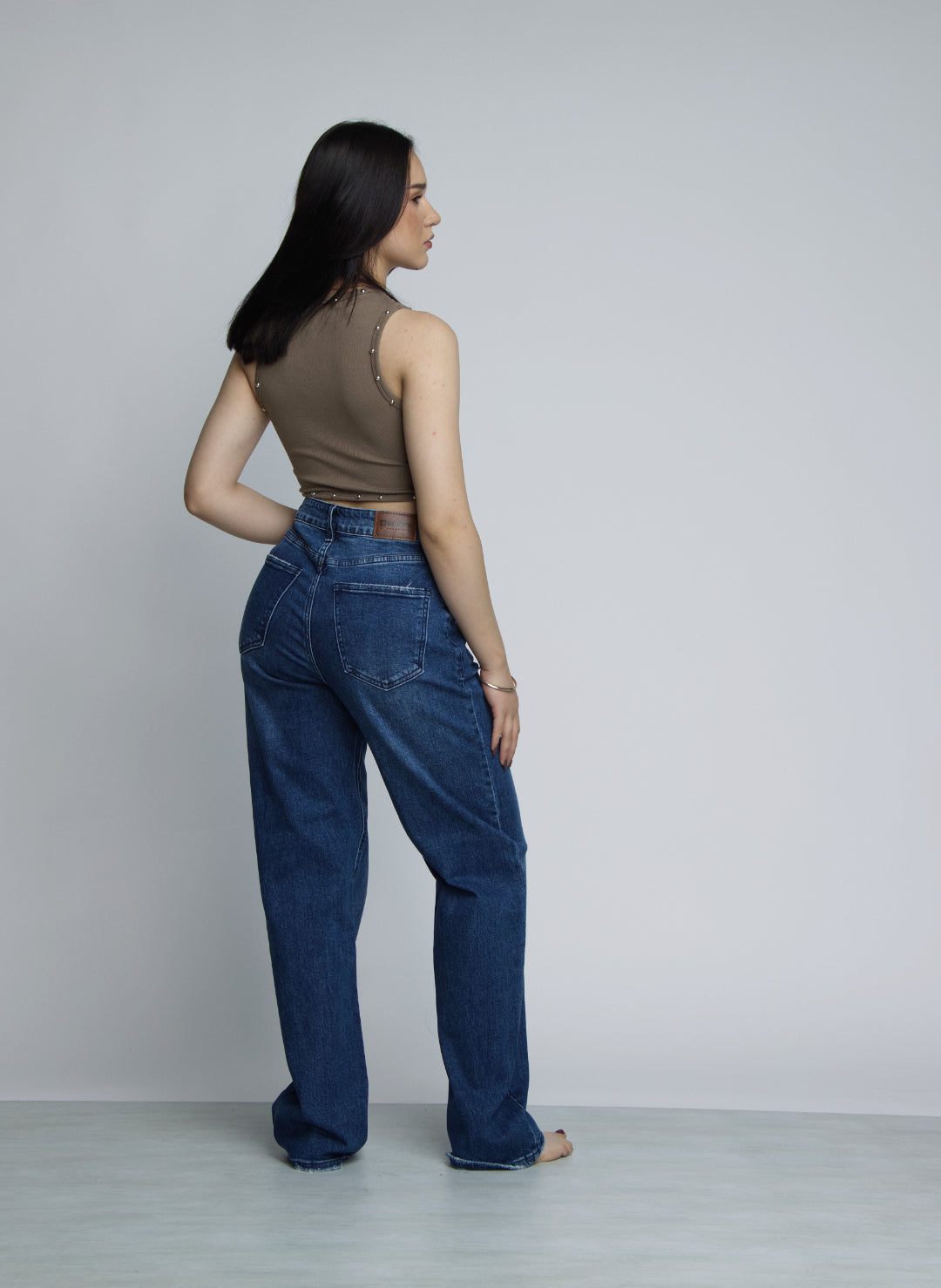 JEAN STRAIGHT LEG - AZUL ÍNDIGO