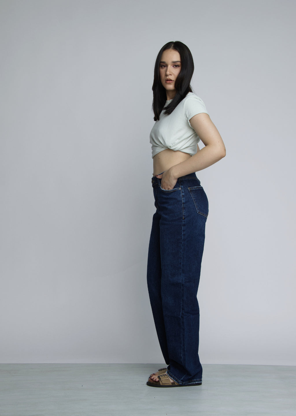 JEAN STRAIGHT LEG - AZUL OSCURO