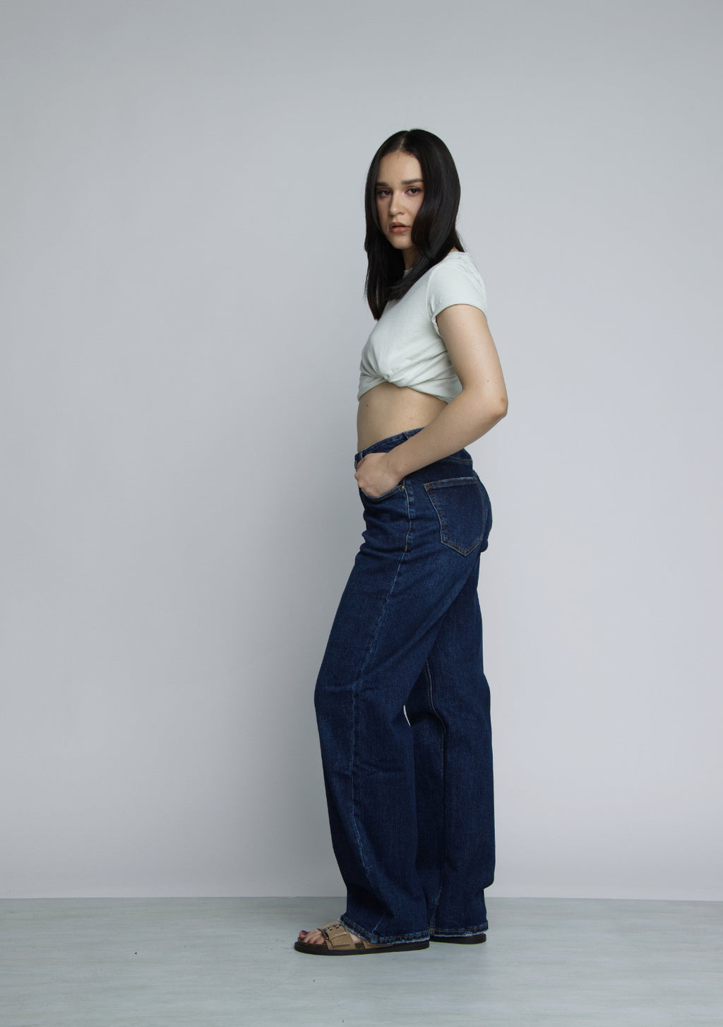 JEAN STRAIGHT LEG - AZUL OSCURO