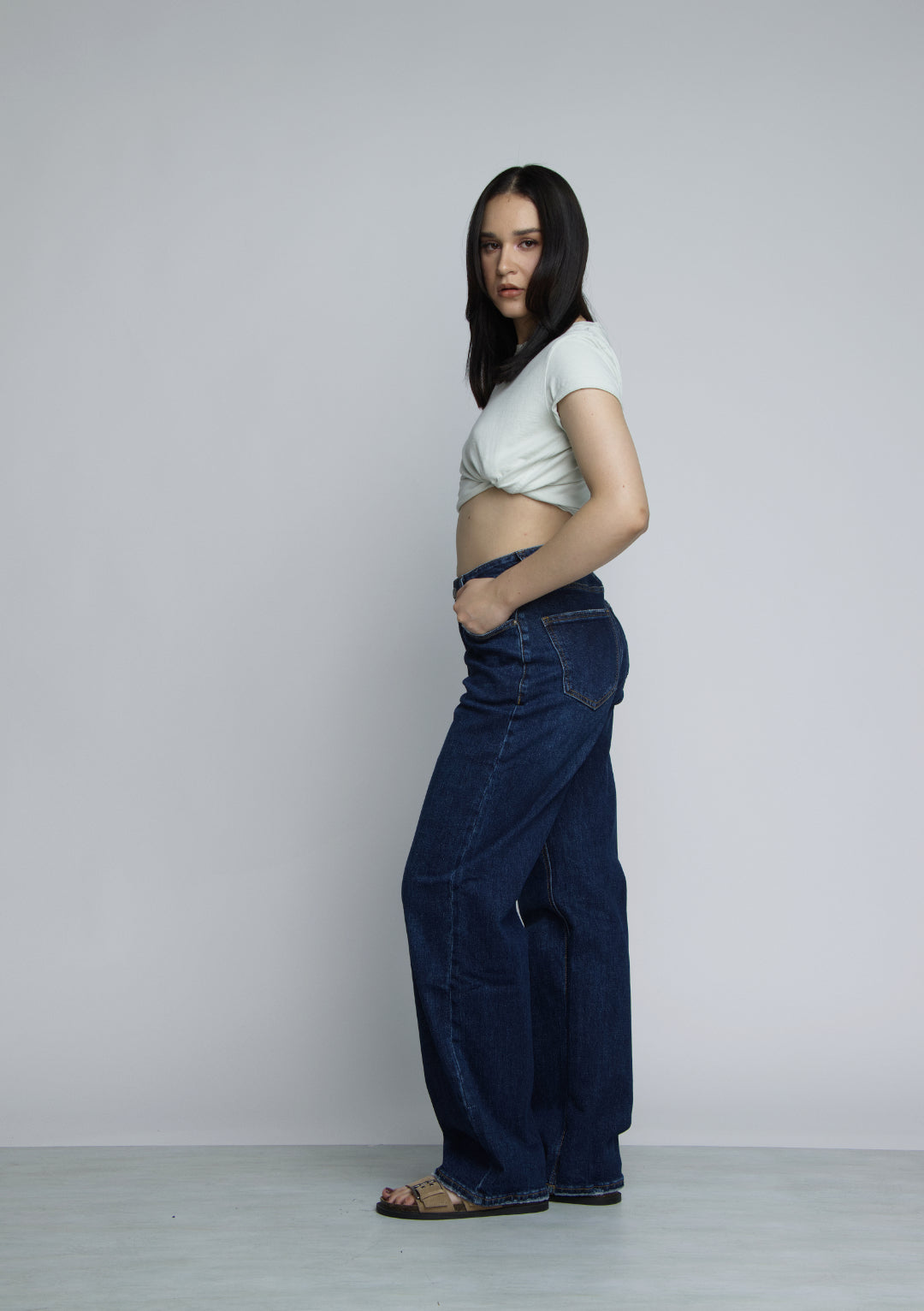 JEAN STRAIGHT LEG - AZUL OSCURO