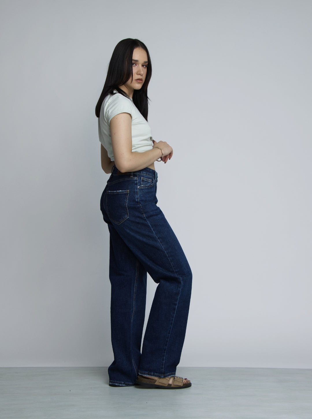 JEAN STRAIGHT LEG - AZUL OSCURO