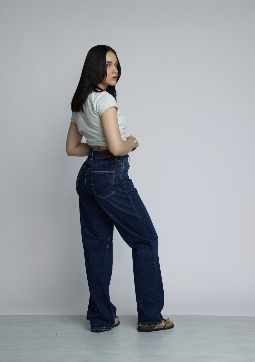 JEAN STRAIGHT LEG - AZUL OSCURO