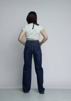 JEAN STRAIGHT LEG - AZUL OSCURO