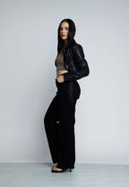 JEAN STRAIGHT LEG - NEGRO