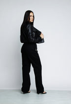 JEAN STRAIGHT LEG - NEGRO