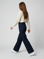 JEAN WIDE LEG - AZUL MARINO