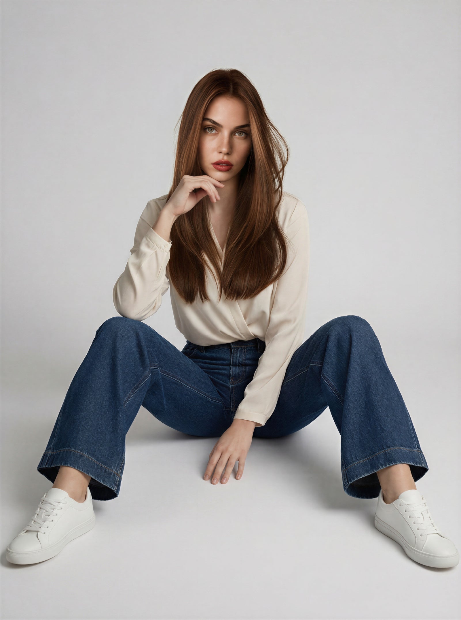 JEAN WIDE LEG - AZUL MEDIO