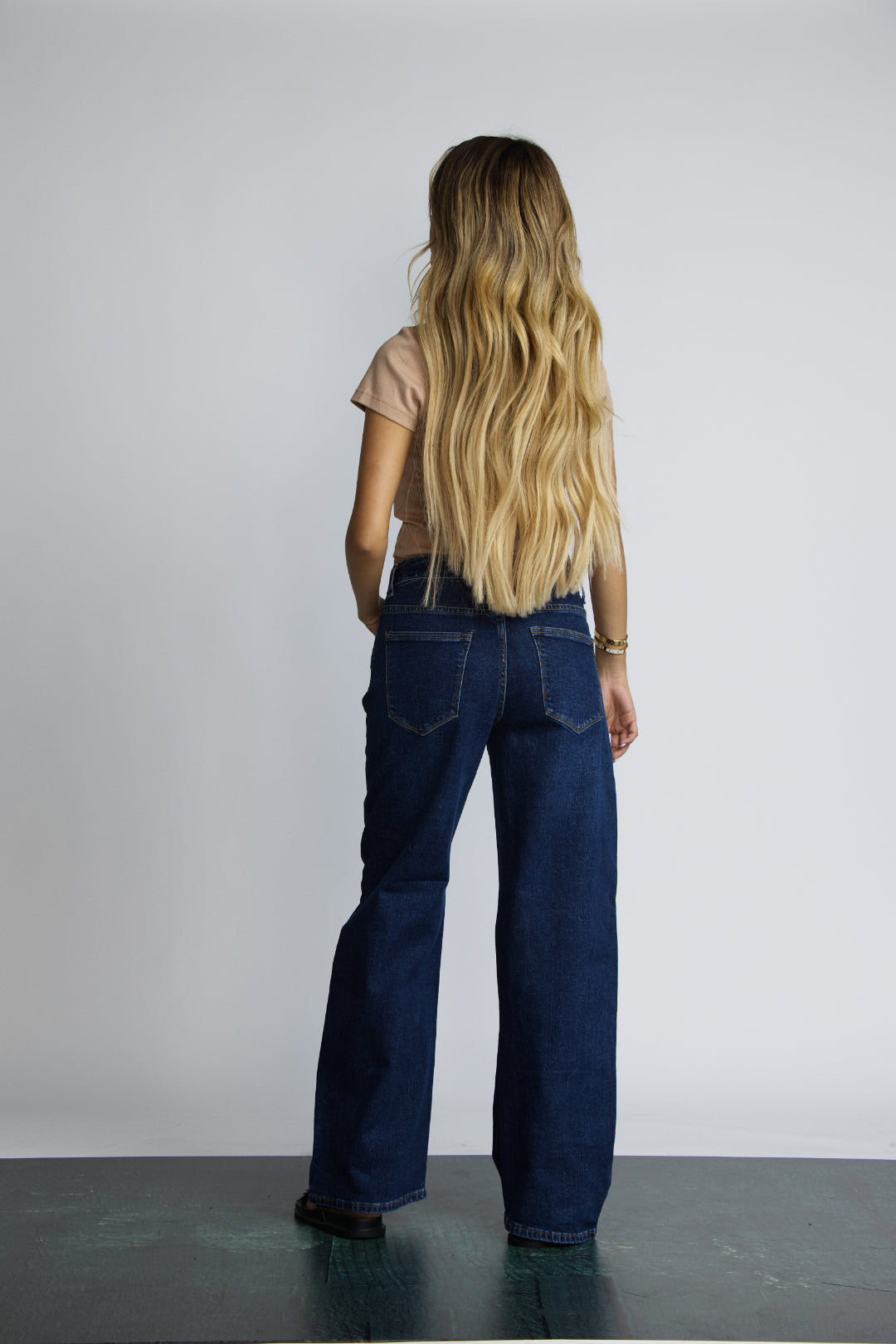 JEAN BAGGY RIPPED - AZUL ÍNDIGO