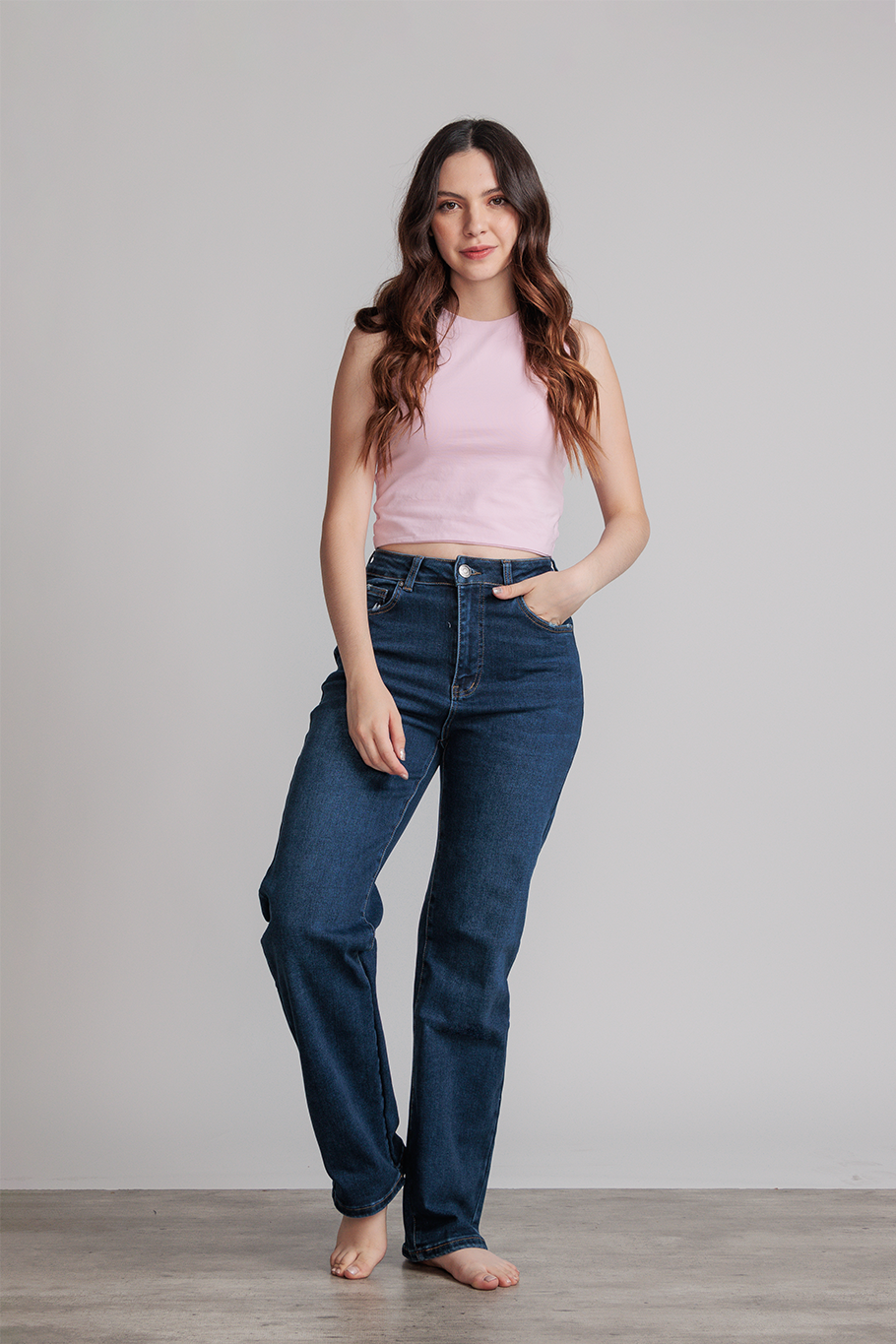 JEANS MARINE - DARK BLUE