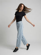 JEAN WIDE LEG - AZUL ICE