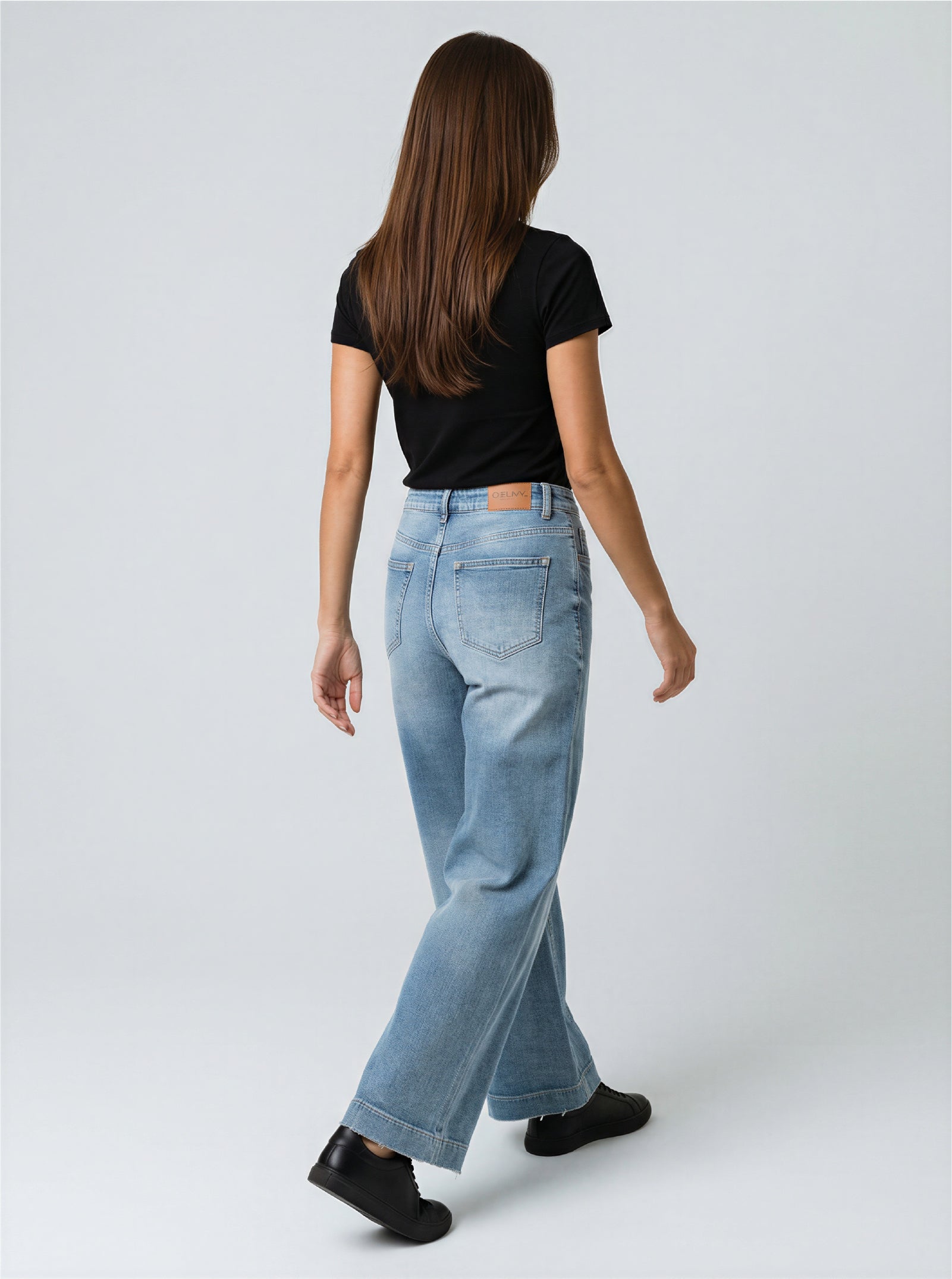 JEAN WIDE LEG - AZUL STONE