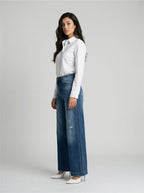 JEAN WIDE LEG - AZUL MEDIO