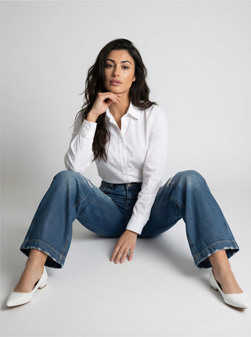 JEAN WIDE LEG - AZUL MEDIO