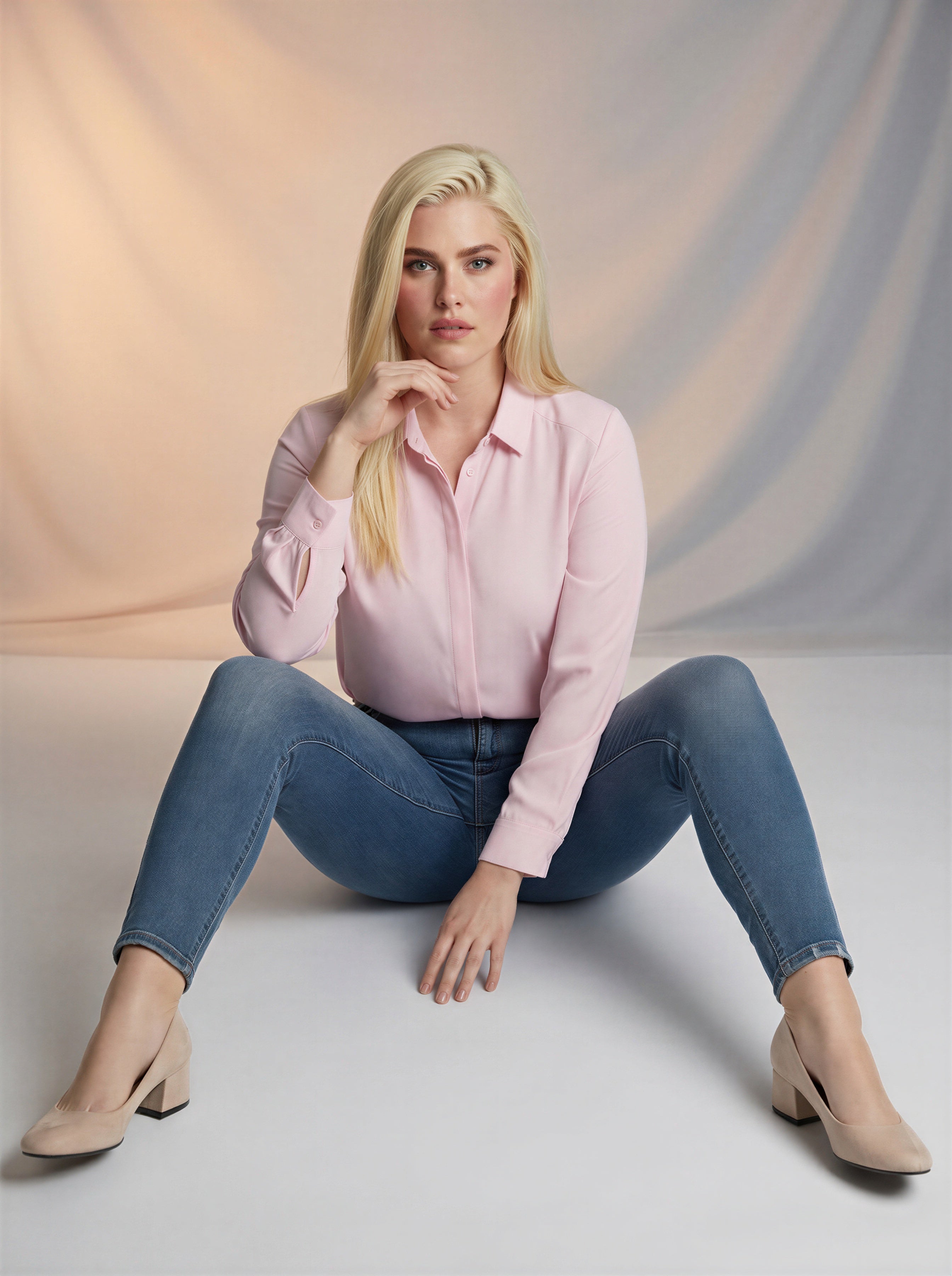 Jean Curvy Skinny – Azul Claro