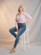 Jean Curvy Skinny – Azul Claro