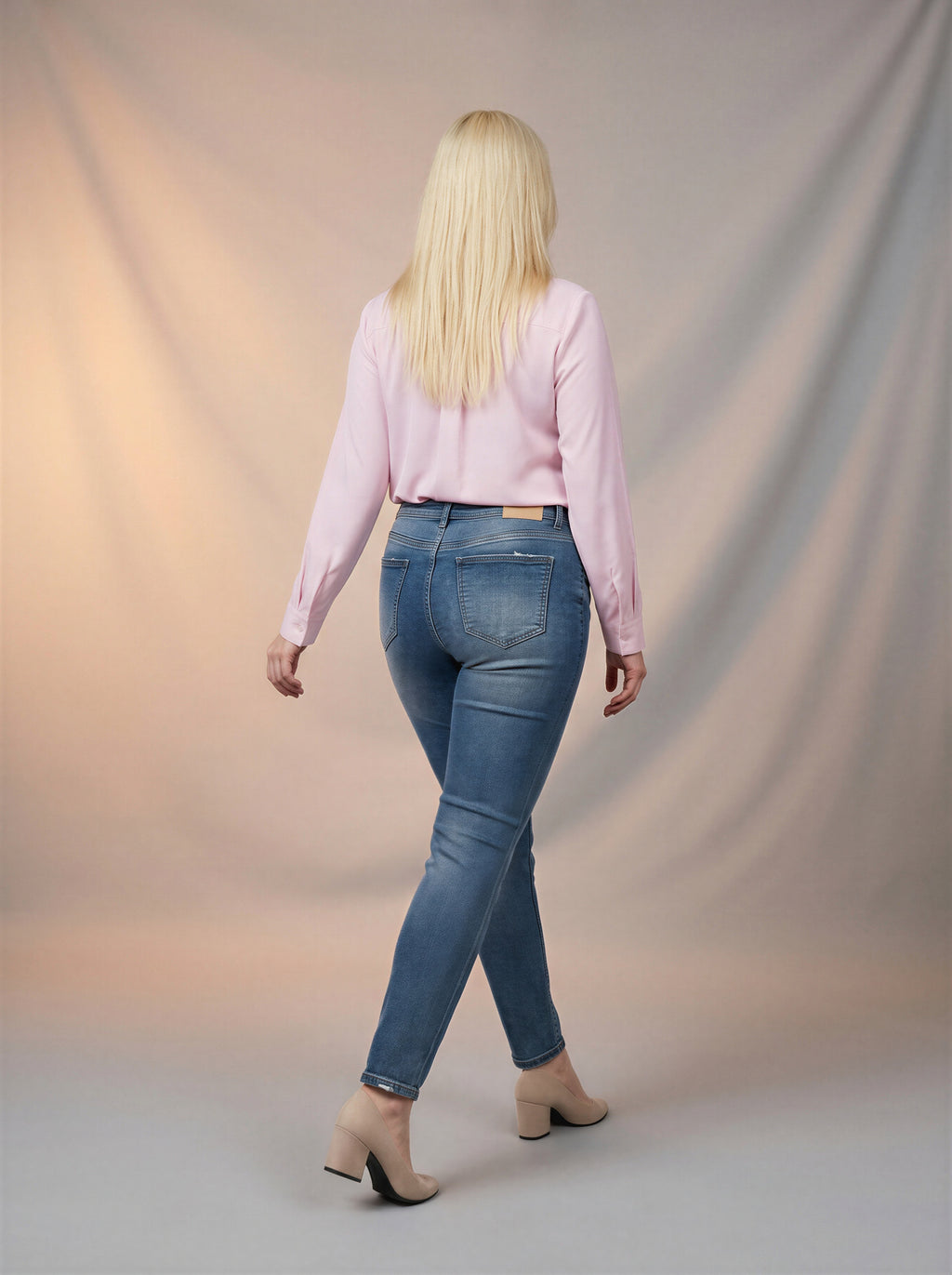 Jean Curvy Skinny – Azul Claro